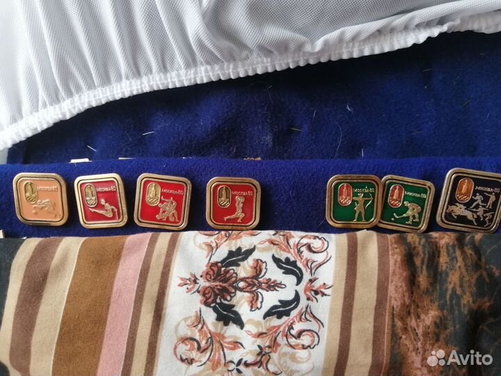 Значки СССР олимпиада 80