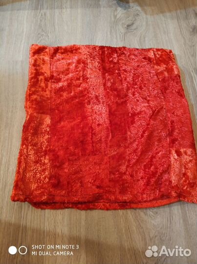 Плющевая наволочка.СССР