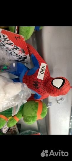 Человек-паук мягкий Плюшевый