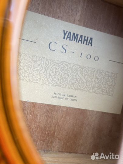 Гитара Yamaha cs100