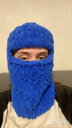 Балаклава вязаная