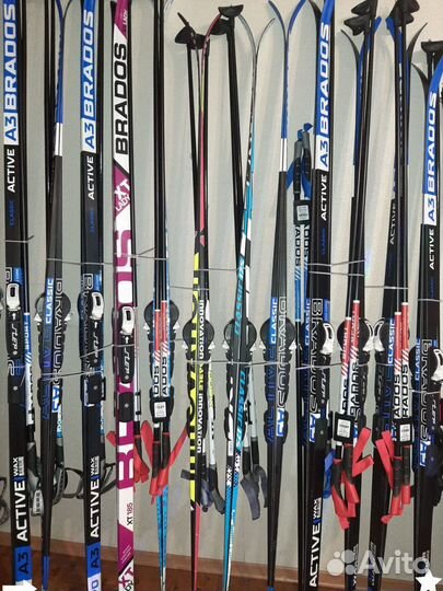 Новые лыжи,лыжные комплекты, лыжные ботинки