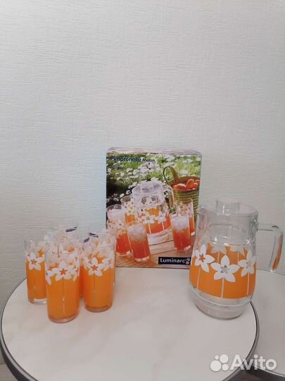 Набор посуды luminarc графин и стаканы 7 предметов