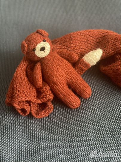 Лисичка костюм реквизит для ньюборн фотосессии