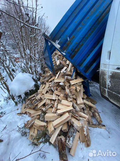 Дрова колотые березовые