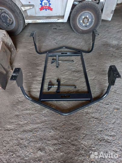 Корзина под запаски колёс прицепа