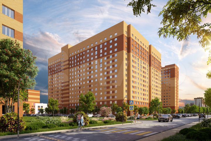 2-к. квартира, 58,2 м², 12/16 эт.