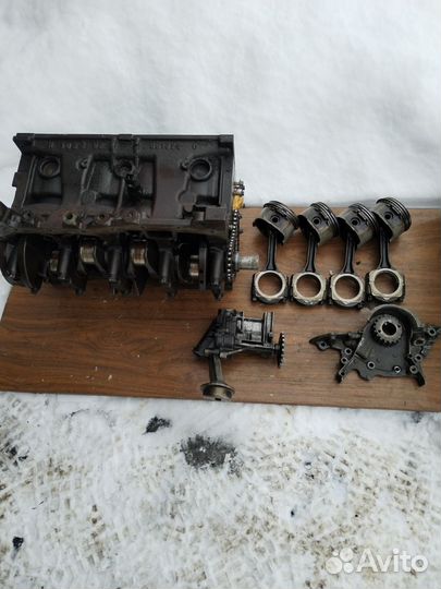 Мотор renault Logan 1.4,1.6 8кл