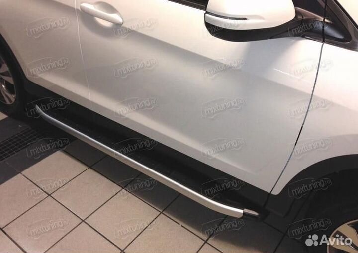 Пороги, подножки, ступени Mitsubishi L200 2006-нв