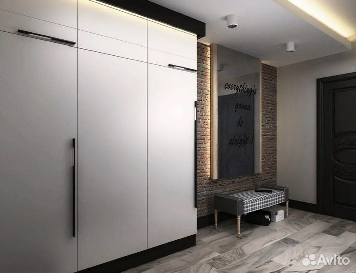 Шкаф в прихожую по вашим размерам