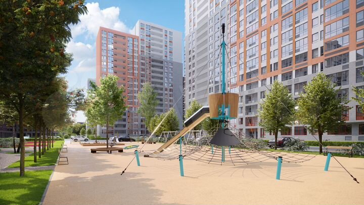 Квартира-студия, 33,2 м², 12/22 эт.