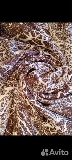 Отрез ткани крепдешин СССР