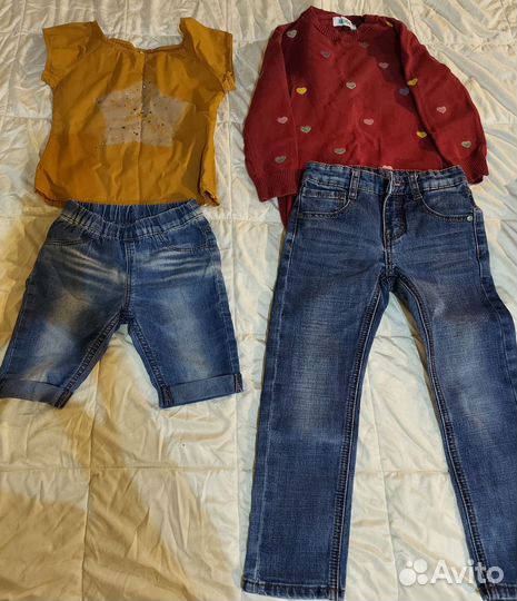 Одежда/обувь для девочек пакетом