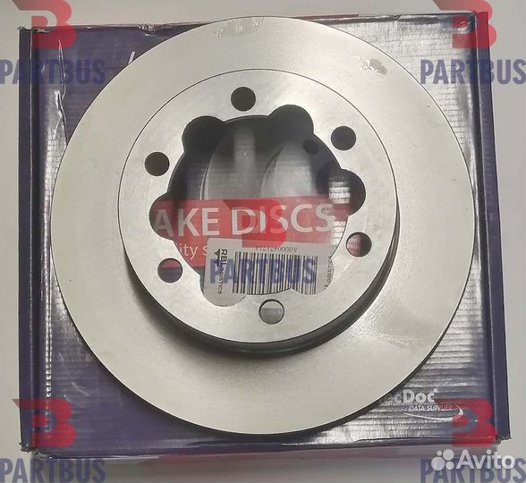 Диск тормозной задний (двухскатник) Crafter/Sprint