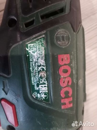 Шуруповерт bosch 18v