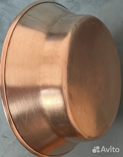 Медный таз для варенья