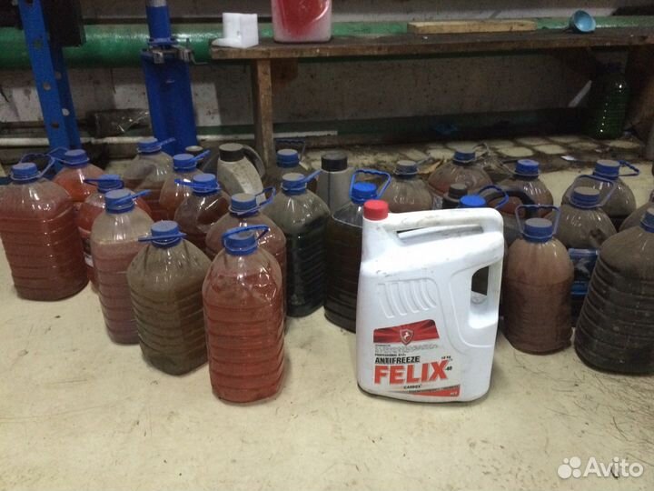 Антифриз Охлаждающая жидкость Тосол б/у
