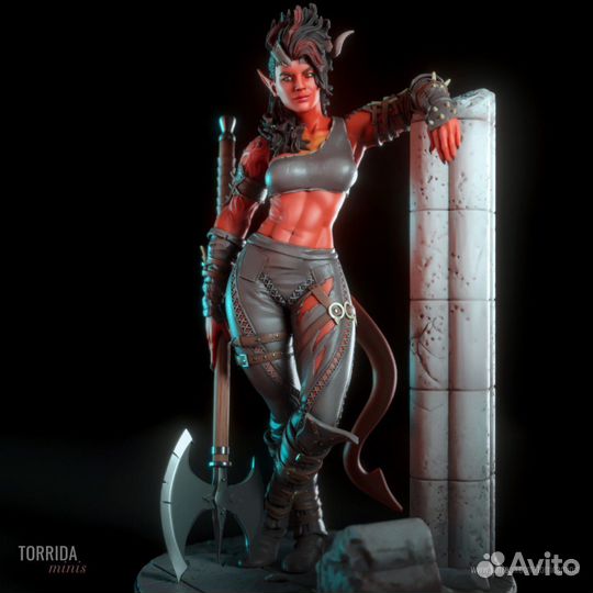 Фигурка Карлах из Baldur's Gate