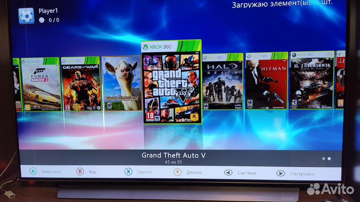 Xbox 360 500GB + 100игр Фрибут