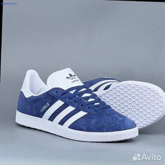 Кроссовки Adidas Gazelle Blue (Арт.98661)