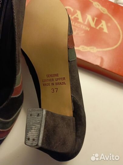 Туфли женские 37 размер натуральная замша