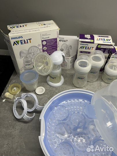 Philips Avent молокоотсос стерилизатор бутылочка