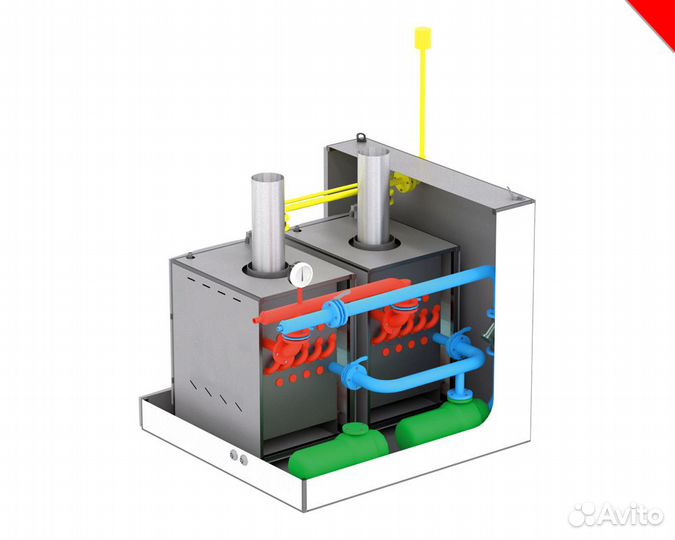 Котельная в 3 вариантах исполнения