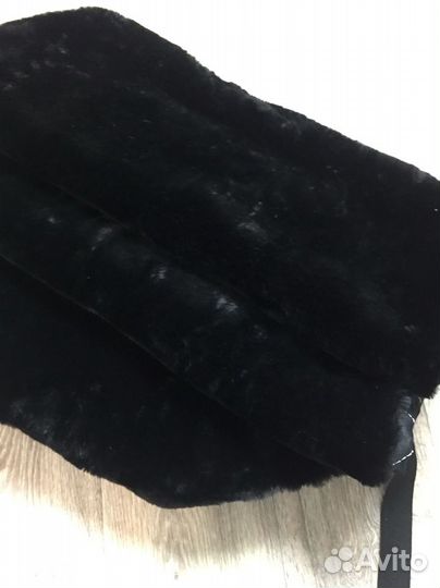 Меховые накидки на задние сидения и передние компл