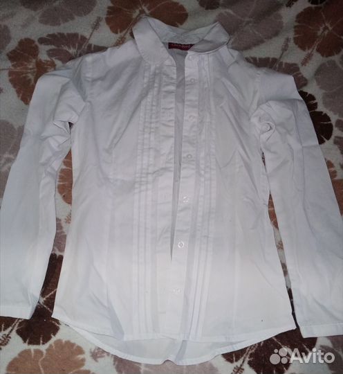 Рубашка белая 122
