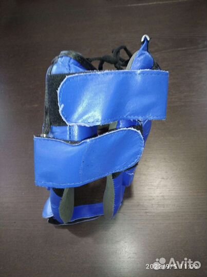 Шлем боксерский детский Top ten кожа новый