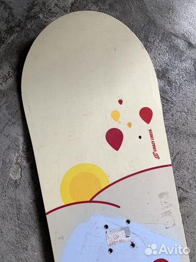 Сноуборд 133 кембер детский Crazy Creek