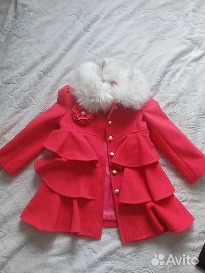 Пальто детское для девочки 104