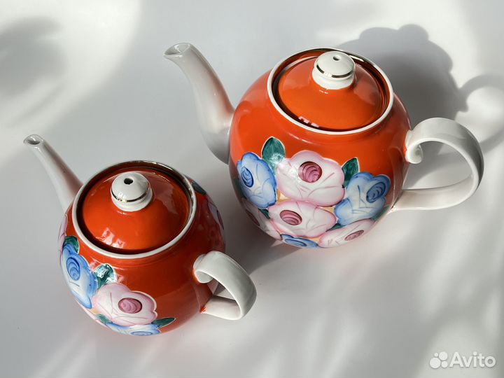 Заварочный чайник СССР Дулево Агашки