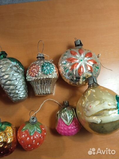 Елочные игрушки СССР