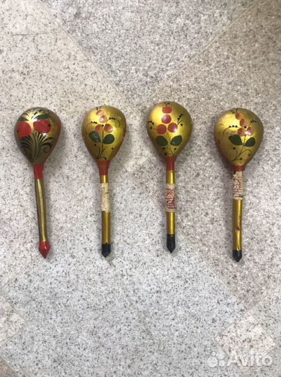 Ложки сувенирные деревянные