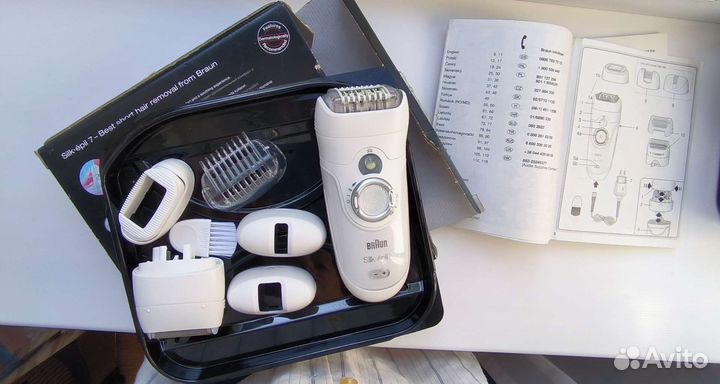 Эпилятор braun silk epil 7