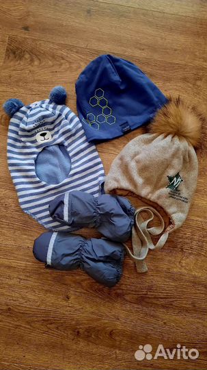 Шапка шлем lassie,noble people с натуральным мехом