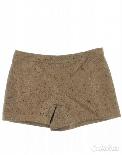 Новые шорты кожаные с перфорацией Alice+Olivia 42