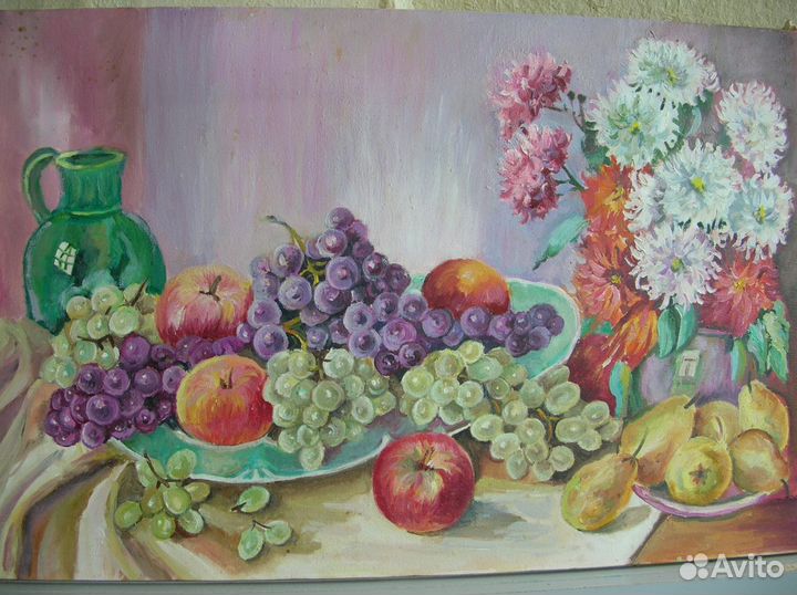 Картина маслом на холсте натюрморт
