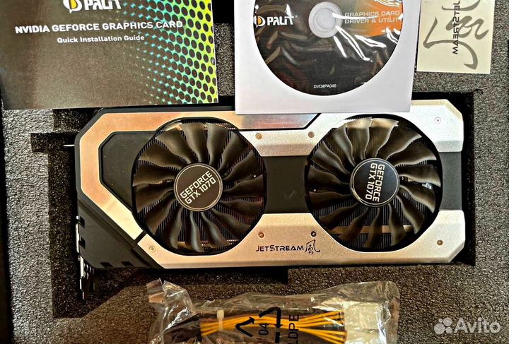 Видеокарта GTX 1070 8GB Super Jetstream