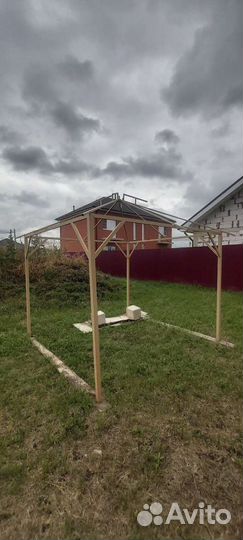 Тент шатер для дачи