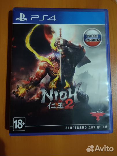 Игры для приставок ps4 Nioh