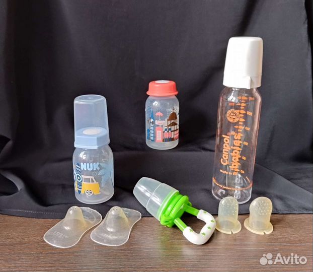 Бутылка для кормления ниблер накладки на грудь