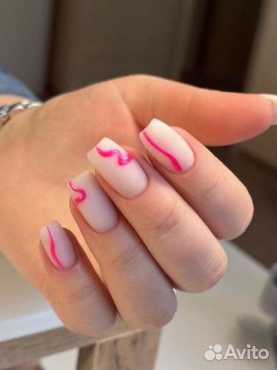 Маникюр педикюр гель-лак шелак Чистое небо Коменда