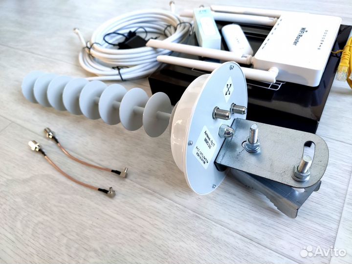 Комплект интернета LTE 4G 17-20Дб Пушка ZTE MF79