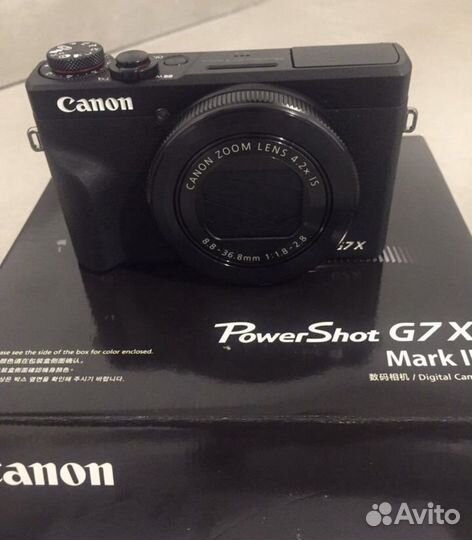 Canon PowerShot G7X Mark III Black / Silver