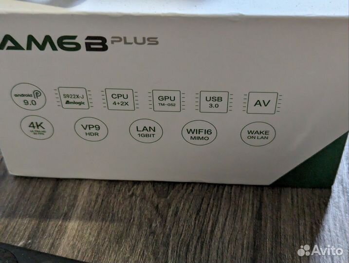 Ugoos am6b plus тв приставка