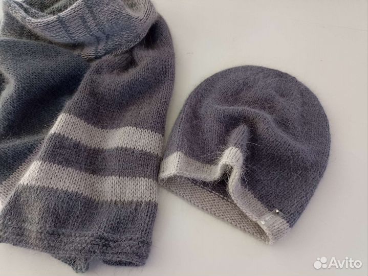 Комплект шапка и шарф