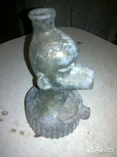 Пепельница - курильщик(пускает кольца). СССР