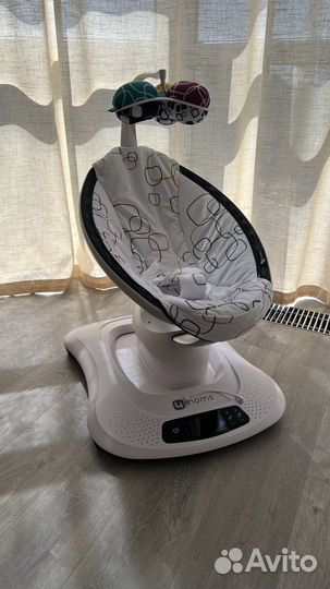4Moms MamaRoo 4.0 качели электронные, Мультиплюш